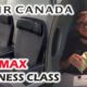 Air Canada 737 Max 8 Business Class