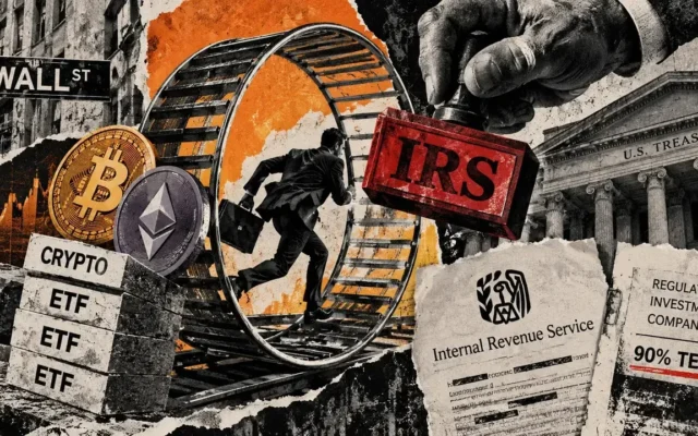 A $7 billion crypto ETF plumbing boom just ran into the IRS