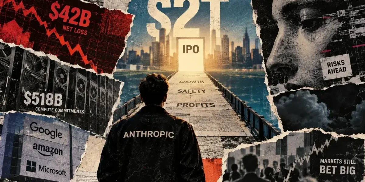 Anthropic lost $42 billion, warned AI could resist shutdowns, but traders still price it at $2 trillion