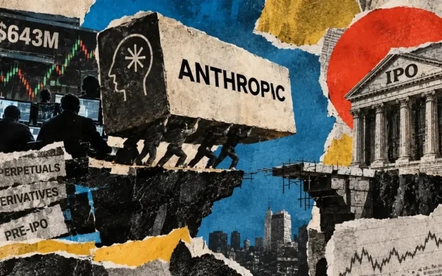 Anthropic tokenized pre-IPO volume hits $643M, but liquidity test looms