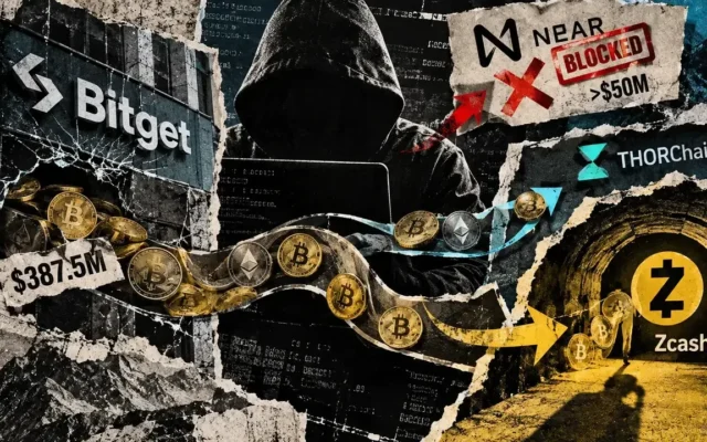 Bitget’s hackers turn to Zcash after $50 million laundering route gets blocked
