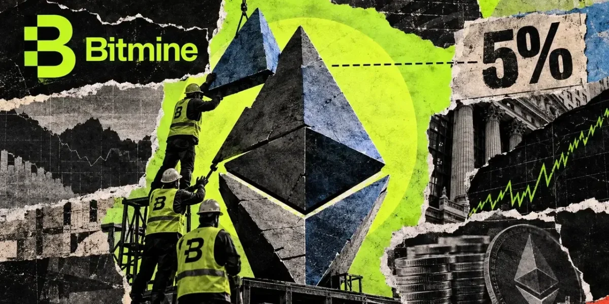 BitMine nears 5% Ethereum threshold, yet stock valuation rules dictate its next move