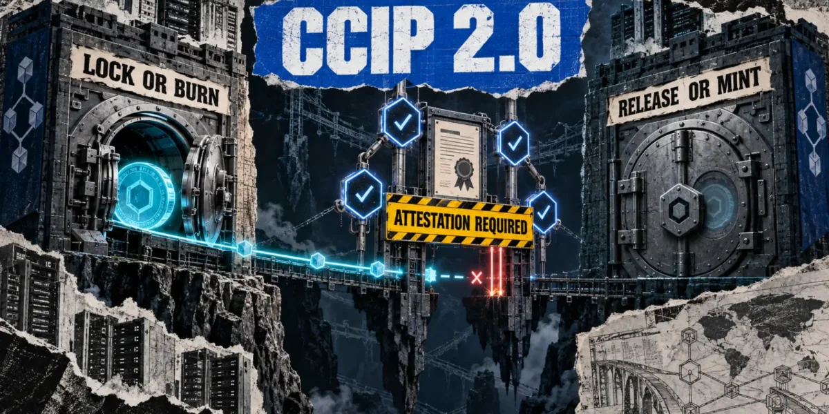 Chainlink CCIP 2.0 exposes bridge risk, and issuer gates trigger stalls