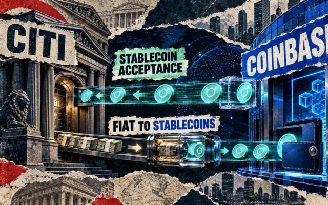 Coinbase powers Citi’s new stablecoin rails, and corporate banking faces a major shift