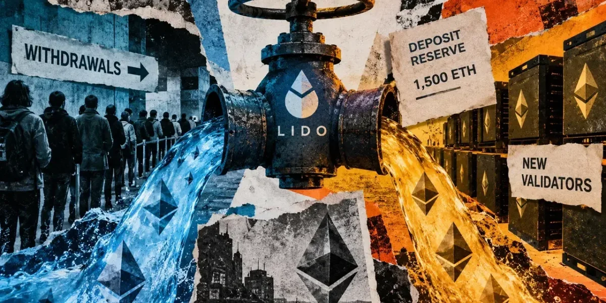 Lido’s 1,500 ETH reserve target could slow stETH withdrawals in a crunch