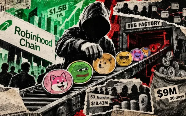 Robinhood Chain’s $1.5 billion boom is attracting memecoin rug factories