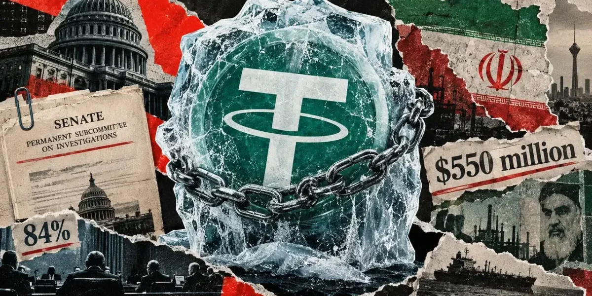 Tether claims $550 million in Iran freezes, but $35 million slipped past Senate