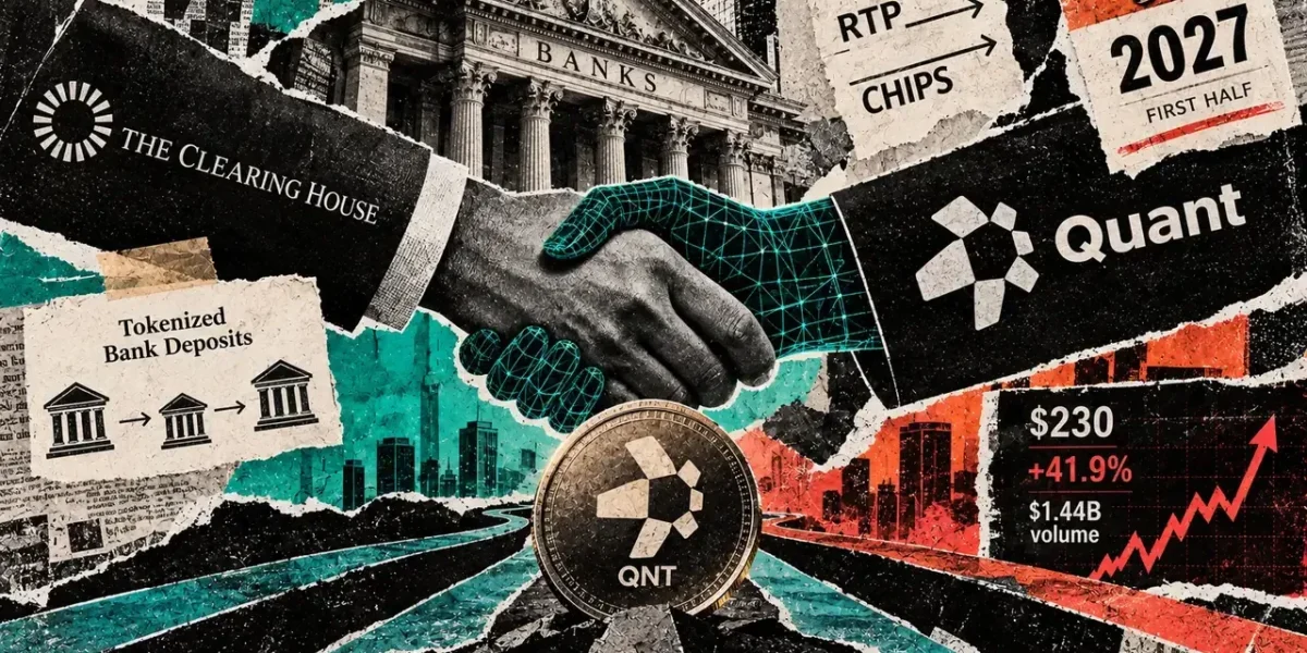 US bank group taps Quant for tokenized deposits, but QNT’s role is left in doubt