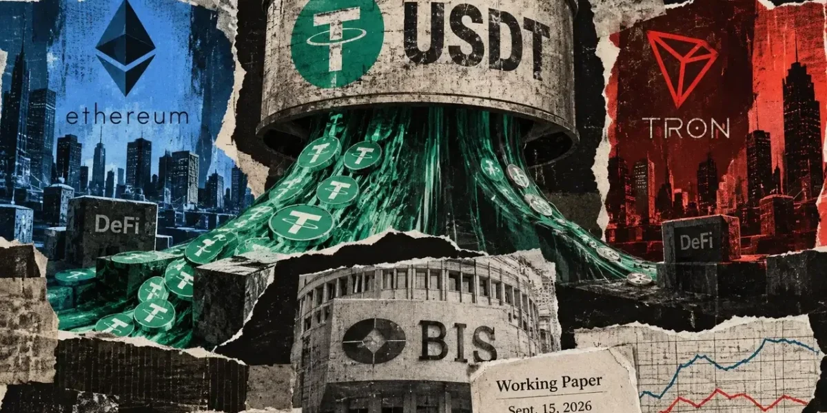 USDT grew on Ethereum through 2024, but smart contract holdings stalled, BIS data show
