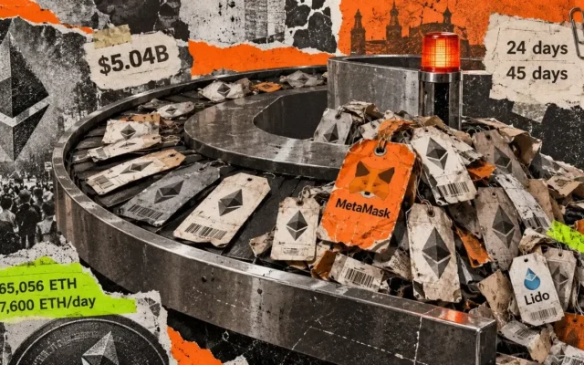 A $1,000 MetaMask incident could turn Ethereum’s staking queue into a $5 billion traffic jam