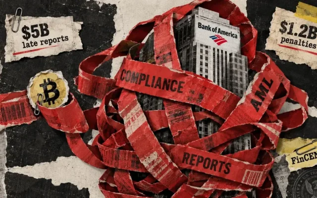 Bank of America backed crypto AML rules but reported over $5 billion in suspicious activity late