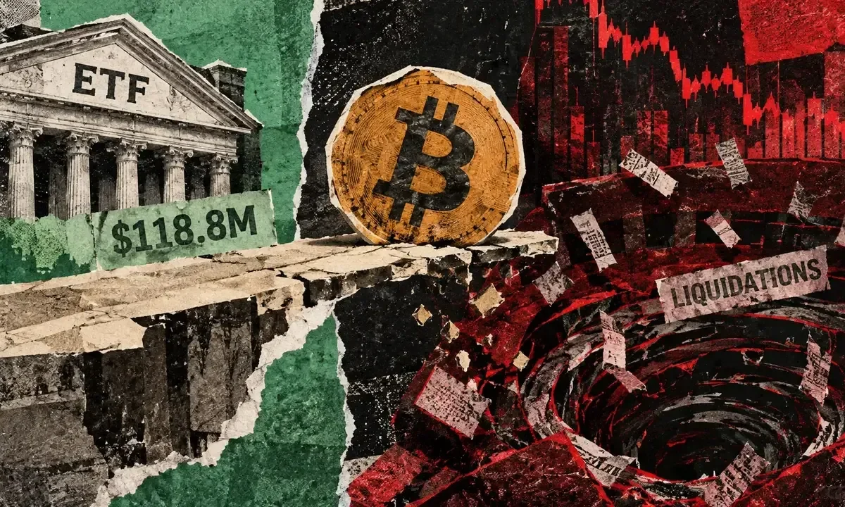 Bitcoin drops to $84k sees $143 million in liquidations as ETF inflows turn positive
