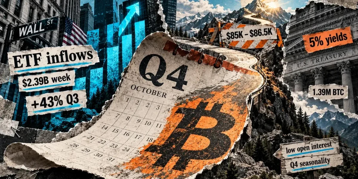 Bitcoin enters its best season after a 43% surge, with $147,000 suddenly on the math