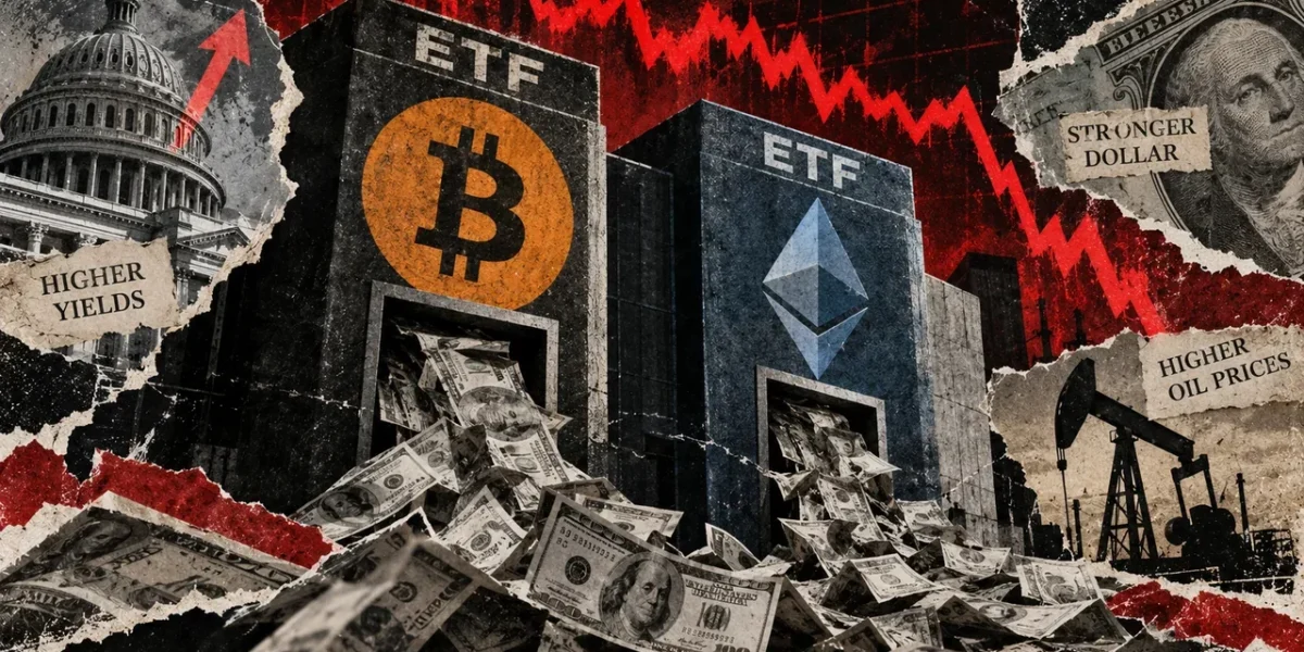 Bitcoin ETFs suffer biggest exodus since June as Ethereum withdrawals hit nine-month high