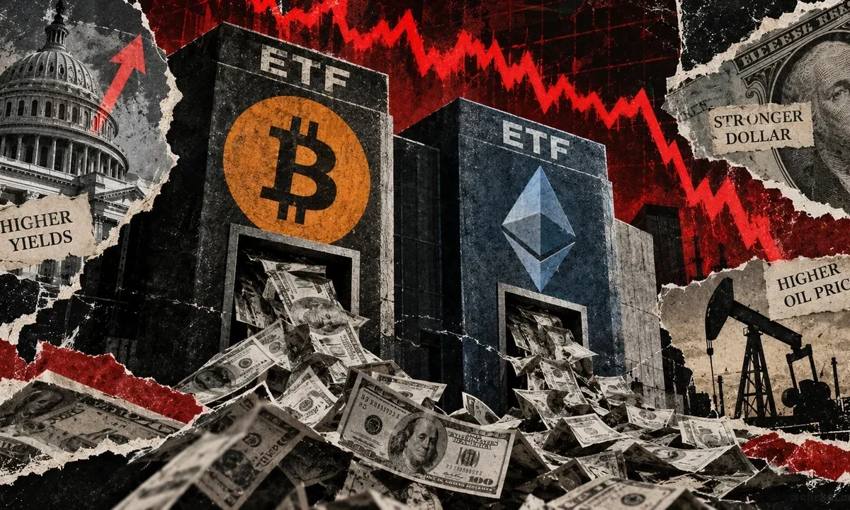 Bitcoin ETFs suffer biggest exodus since June as Ethereum withdrawals hit nine-month high