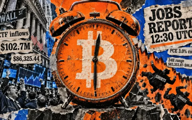 Bitcoin sees big overnight rally as ETF demand returns before the next US jobs test
