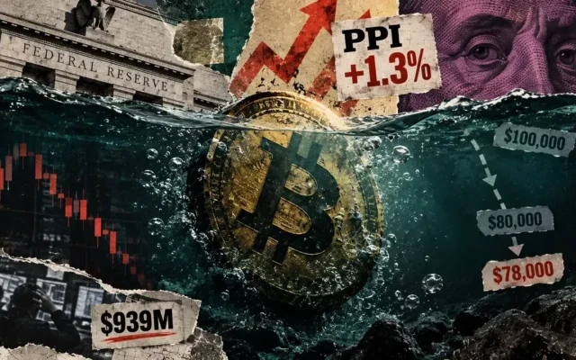 Bitcoin’s $100,000 dream slips away as $939 million crypto wipeout pushes traders toward $78,000