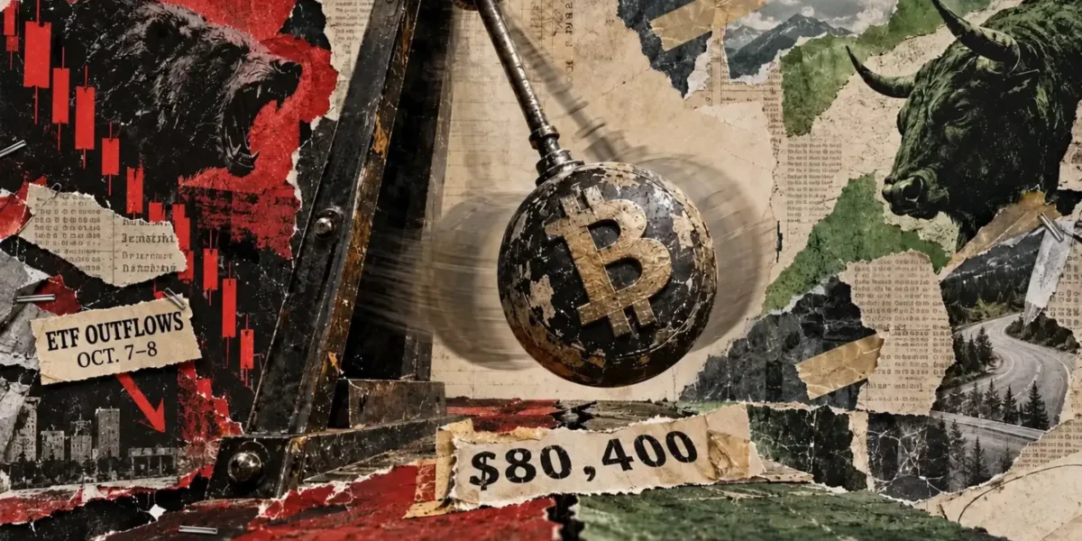 Bitcoin’s weekend rebound faces an $80,400 test after nearly $730 million in ETF outflows
