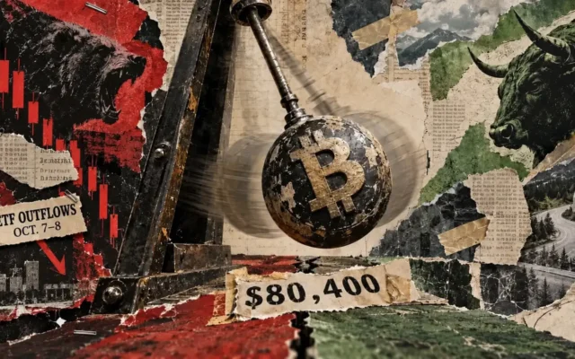 Bitcoin’s weekend rebound faces an $80,400 test after nearly $730 million in ETF outflows