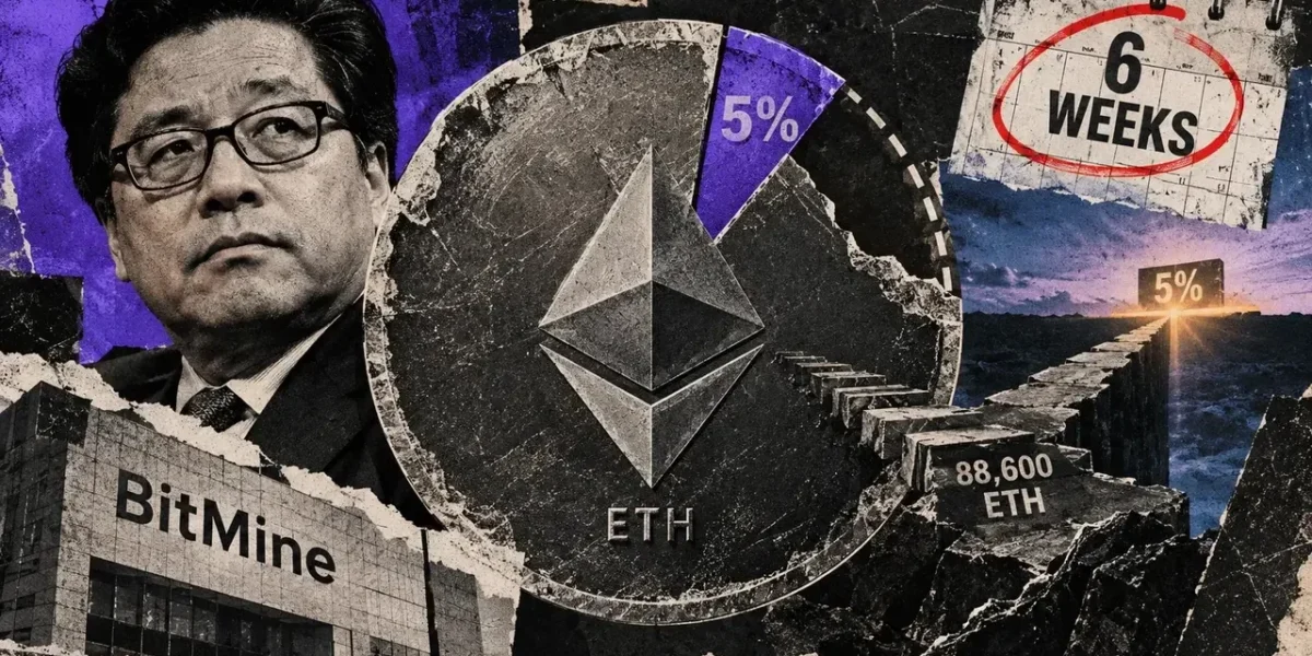 BitMine’s Ethereum buying spree could end in six weeks