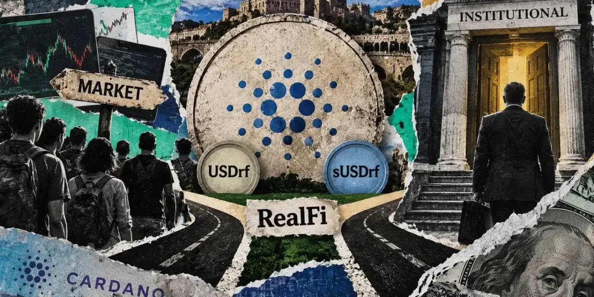Cardano’s DeFi has shrunk by more than half and RealFi is betting credit can revive it
