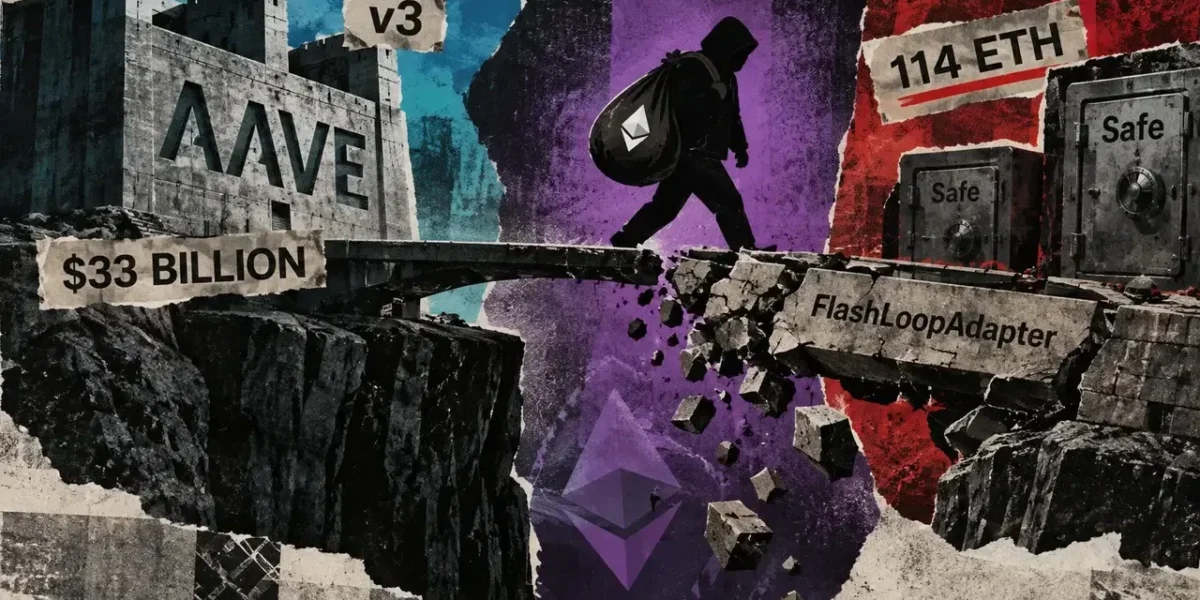 Crypto hackers exploit third-party Aave tool to steal 114 ETH