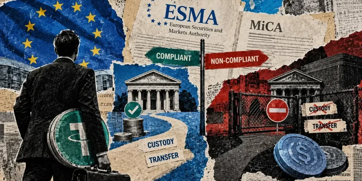 ESMA proposes ending EU custody and transfer services for non-compliant stablecoins