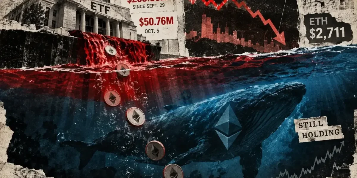 Ethereum bears keep selling but ETH stays near $2,700 as US spot ETFs record $206 million in outflows