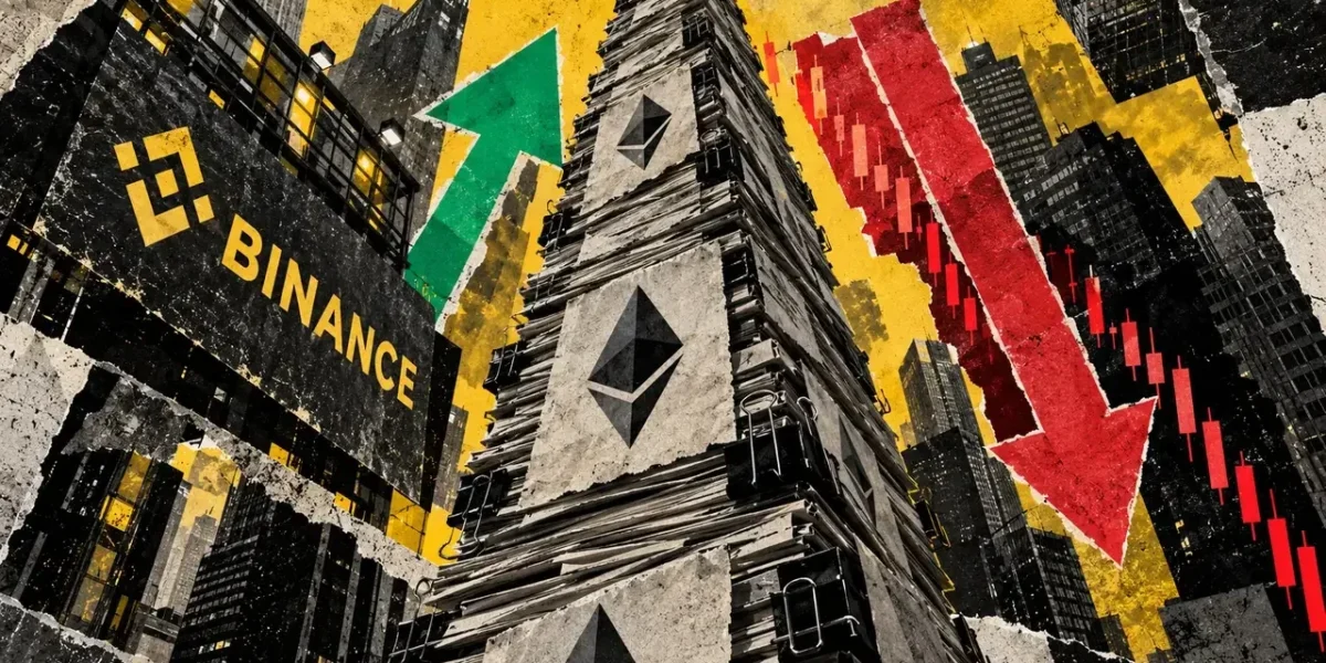 Ethereum open interest rose 2.3% in ETH on Binance as its dollar value fell 6.6%