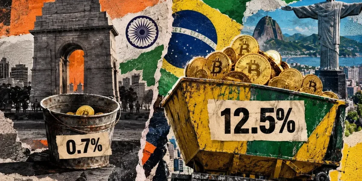 India’s local crypto exchanges get just 0.7% of inflows, Chainalysis reports