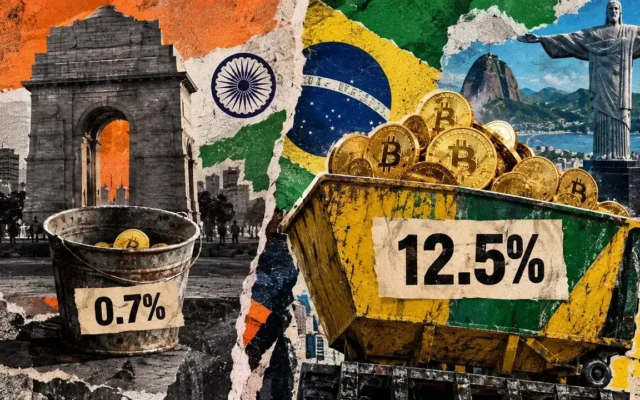 India’s local crypto exchanges get just 0.7% of inflows, Chainalysis reports