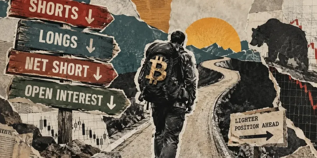 Leveraged funds’ Bitcoin futures shorts fall by 5,300 BTC-equivalent as longs shrink