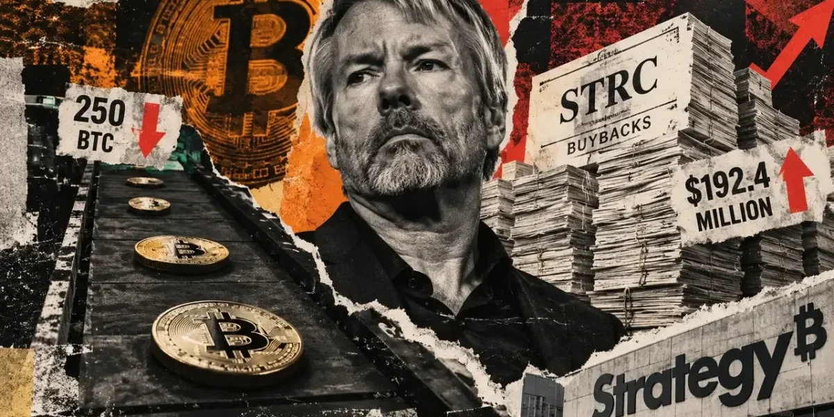 Strategy spent nearly nine times as much on STRC buybacks as Bitcoin last week