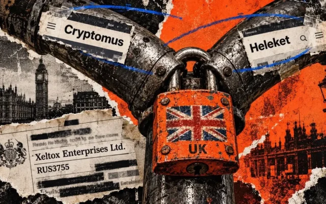 Switching from Cryptomus to Heleket leaves the same UK sanctions target