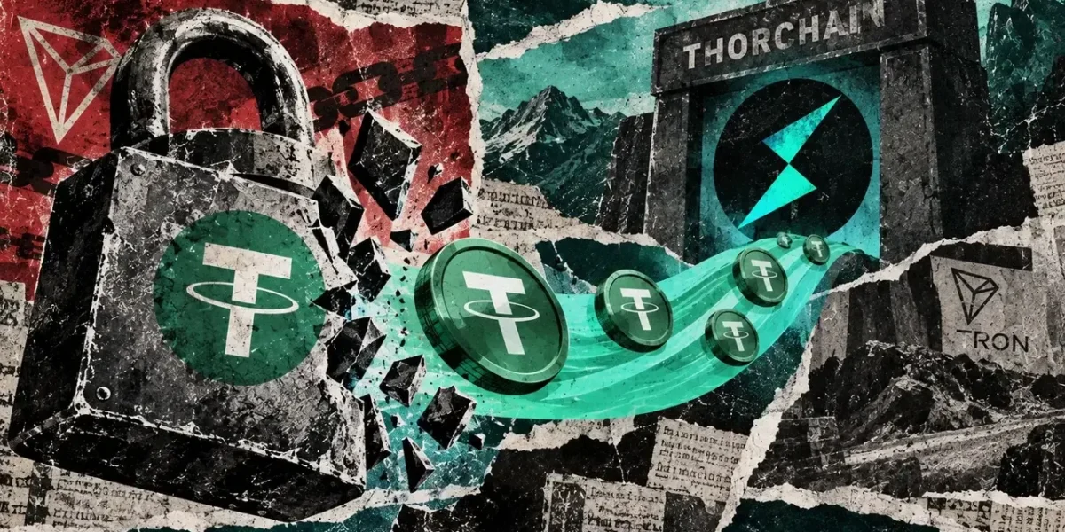 Tether freezes $1.4M in TRON vaults and THORChain stalls