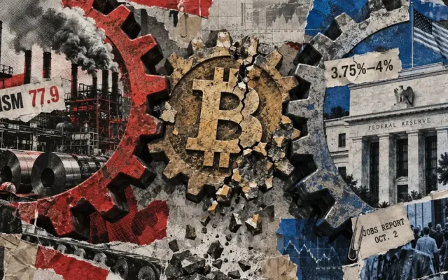 US factory costs spike, threatening Bitcoin’s rally above $85,000