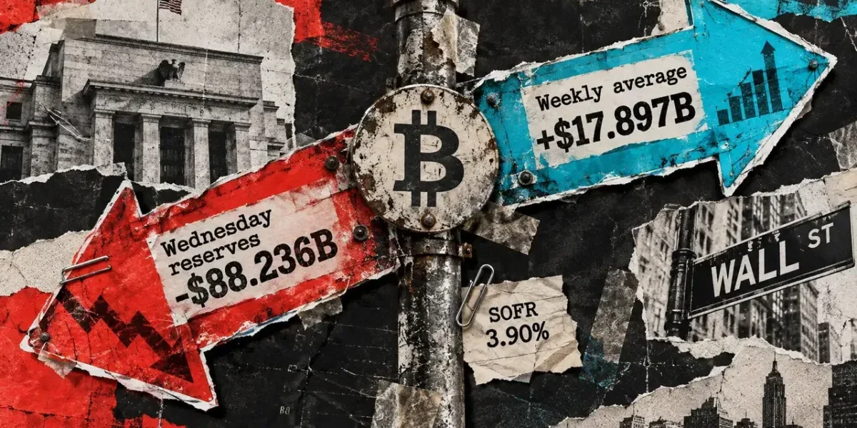 Why an $88 billion bank reserve drop doesn’t prove a Bitcoin liquidity squeeze – yet